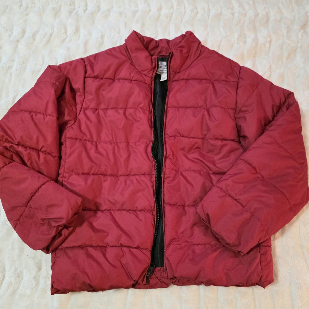 Place Kids‎ Red Puffer Jacket Size 10/12
